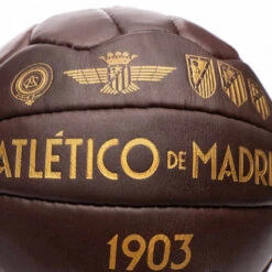 Balón Atlético De Madrid Atlético De Madrid Histórico 1903 -ADIDAS Ventas balon atletico de madrid atletico de madrid historico 1903 marron dorado 2