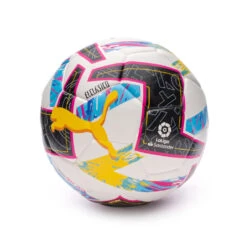 Balón Puma LaLiga 1 Orbita Hybrid "El Clásico" 2022-2023 -ADIDAS Ventas balon puma laliga 1 orbita hybrid el clasico 2022 2023 white beetroot purple blue atoll 1