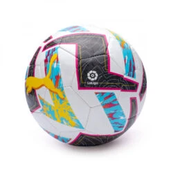Balón Puma LaLiga 1 Orbita Hybrid 2022-2023 -ADIDAS Ventas balon puma orbita laliga 1 hybrid 2022 2023 puma white beetroot purple blue atoll 1