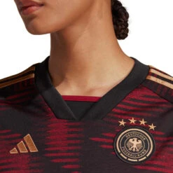 Camiseta Adidas Alemania Segunda Equipación Mundial Qatar 2022 Mujer -ADIDAS Ventas camiseta adidas alemania segunda equipacion mundial qatar 2022 mujer black 4