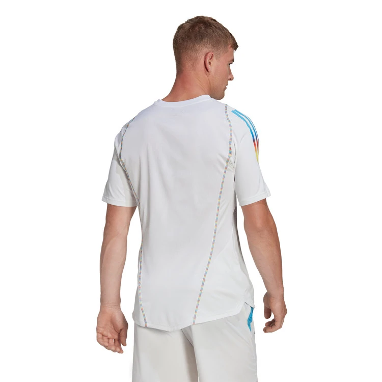 Camiseta Adidas Bélgica Pre-Match Mundial Qatar 2022 6 Camiseta Adidas Bélgica Pre-Match Mundial Qatar 2022 - Imagen 4