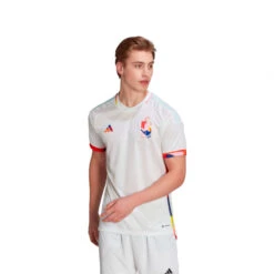 Camiseta Adidas Bélgica Segunda Equipación Mundial Qatar 2022 -ADIDAS Ventas camiseta adidas belgica segunda equipacion mundial qatar 2022 white 5