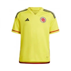 Camiseta Adidas Colombia Primera Equipación Mundial Qatar 2022 Niño