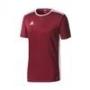 Camiseta Adidas Entrada 18 M/c -ADIDAS Ventas camiseta adidas entrada 18 mc maroon white 0