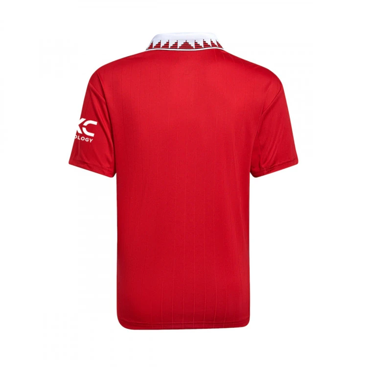 Camiseta Adidas Manchester United FC Primera Equipación 2022-2023 Niño 4 Camiseta Adidas Manchester United FC Primera Equipación 2022-2023 Niño - Imagen 2