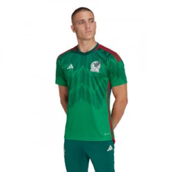Camiseta Adidas México Primera Equipación Mundial Qatar 2022 -ADIDAS Ventas camiseta adidas mexico primera equipacion world cup 2022 vivid green collegiate green 1