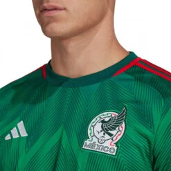 Camiseta Adidas México Primera Equipación Mundial Qatar 2022 -ADIDAS Ventas camiseta adidas mexico primera equipacion world cup 2022 vivid green collegiate green 4