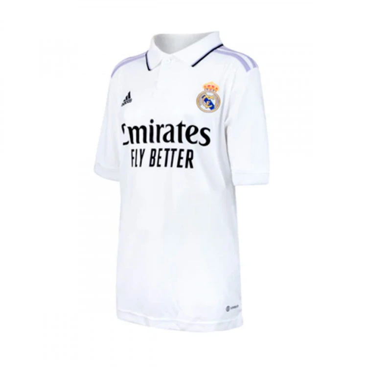 Camiseta Adidas Real Madrid CF Primera Equipación 2022-2023 Niño 3 Camiseta Adidas Real Madrid CF Primera Equipación 2022-2023 Niño