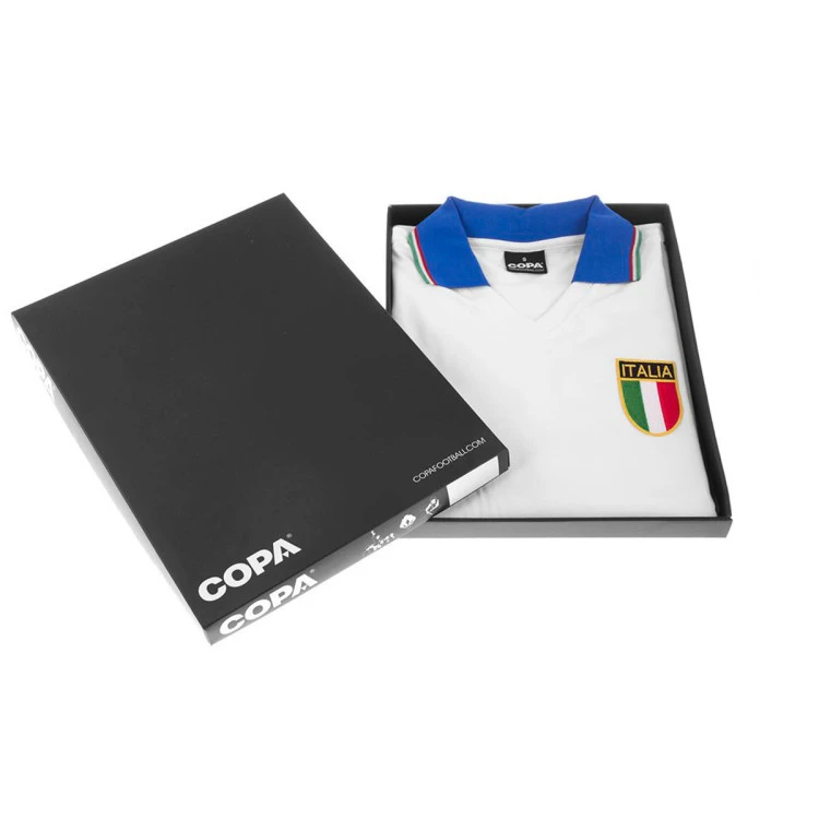 Camiseta COPA Italy Segunda Equipación World Cup 1982 Retro 3 Camiseta COPA Italy Segunda Equipación World Cup 1982 Retro