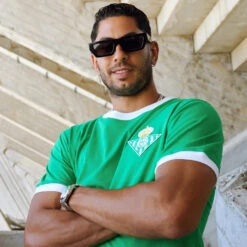 Camiseta COPA Real Betis 1970's Away Retro -ADIDAS Ventas camiseta copa real betis 1970s away retro football shirt green 3