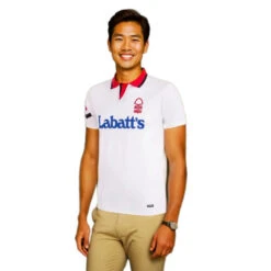 Camiseta COPA Retro Nottingham Forest 1992-93 Away -ADIDAS Ventas camiseta copa retro nottingham forest 1992 93 away white 3