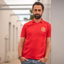 Camiseta COPA Spain 1984 Retro -ADIDAS Ventas camiseta copa spain 1984 retro football shirt red 3