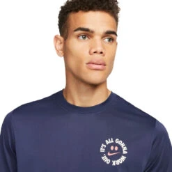 Camiseta Nike Dri-Fit Humor -ADIDAS Ventas camiseta nike dri fit humor midnight navy 2