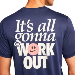 Camiseta Nike Dri-Fit Humor -ADIDAS Ventas camiseta nike dri fit humor midnight navy 3
