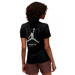 Camiseta Nike PSG X Jordan Fanswear Mujer -ADIDAS Ventas camiseta nike jordan psg crew mujer black 1