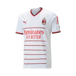 Camiseta Puma AC Milan Segunda Equipación Replica 2022-2023 Niño