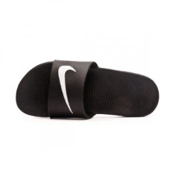 Chanclas Nike Kawa Slide Niño -ADIDAS Ventas chanclas nike kawa slide black white 4