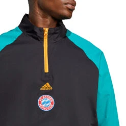Sudadera Adidas FC Bayern De Múnich Fanswear Icon -ADIDAS Ventas chaqueta adidas fc bayern de munich fanswear 2022 2023 black eqt green 4