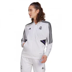 Chaqueta Adidas Real Madrid CF Training 2022-2023 Mujer -ADIDAS Ventas chaqueta adidas real madrid cf training 2022 2023 mujer white 1