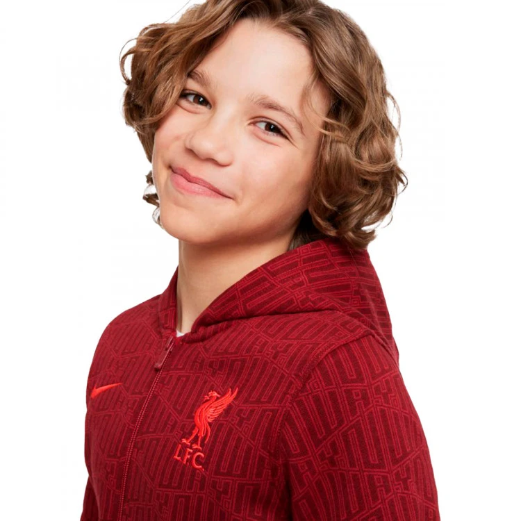 Chaqueta Nike Liverpool FC Fanswear 2022-2023 Niño 5 Chaqueta Nike Liverpool FC Fanswear 2022-2023 Niño - Imagen 3