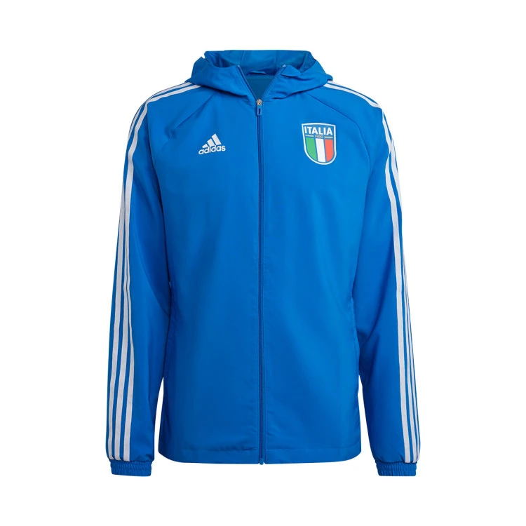 Chubasquero Adidas Italia Fanswear 2022-2023 3 Chubasquero Adidas Italia Fanswear 2022-2023