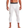 Malla Under Armour UA HeatGear Armour 3/4 1 Malla Under Armour UA HeatGear Armour 3/4 -ADIDAS Ventas malla under armour ua hg armour 34 white 0