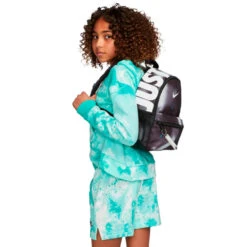 Mochila Nike Brasilia JDI Mini Niño (11 L) -ADIDAS Ventas mochila nike brasilia jdi mini nino black white 3