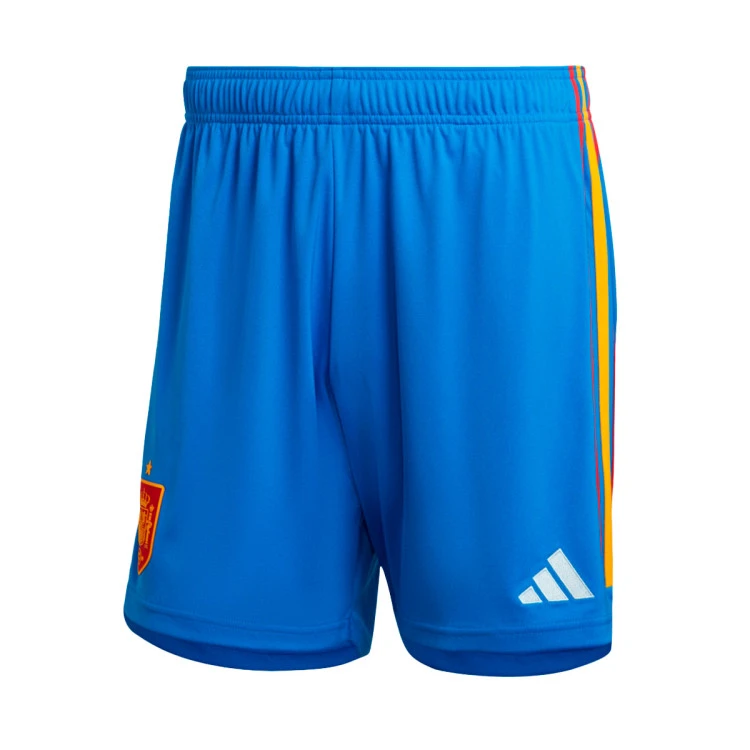 Pantalón Corto Adidas España Segunda Equipación Mundial Qatar 2022 3 Pantalón Corto Adidas España Segunda Equipación Mundial Qatar 2022