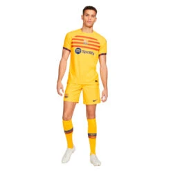 Pantalón Corto Nike FC Barcelona Cuarta Equipación Match 2022-2023 -ADIDAS Ventas pantalon corto nike fc barcelona cuarta equipacion stadium 2022 2023 yellow deep royal blue 4