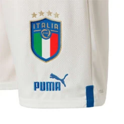 Pantalón Corto Puma Italia Primera Equipación Replica 2022-2023 -ADIDAS Ventas pantalon corto puma italia primera equipacion 2022 2023 white ignite blue 3