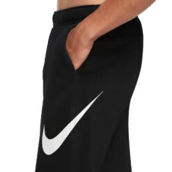 Pantalón Largo Nike Dri-Fit Tapered Swoosh 9 Pantalón Largo Nike Dri-Fit Tapered Swoosh -ADIDAS Ventas pantalon largo nike dri fit tapered swoosh black white 2