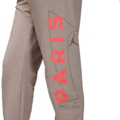 Pantalón Largo Nike PSG X Jordan Fanswear Fleece Mujer -ADIDAS Ventas pantalon largo nike jordan psg fleece mujer pumice 3