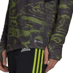 Sudadera Adidas Manchester United FC Training 2022-2023 -ADIDAS Ventas sudadera adidas manchester united fc training 2022 2023 semi solar slime black 4