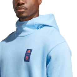 Sudadera Adidas New York City FC Fanswear 2022-2023 -ADIDAS Ventas sudadera adidas new york city fc fanswear 2022 2023 bahia light blue 3