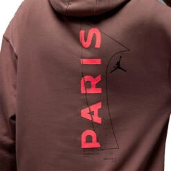 Sudadera Nike PSG X Jordan Fanswear Fleece -ADIDAS Ventas sudadera nike jordan psg fleece plum eclipse bright crimson 2