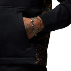 Sudadera Nike PSG X Jordan Fanswear -ADIDAS Ventas sudadera nike psg x jordan fanswear black tour yellow 3