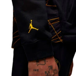 Sudadera Nike PSG X Jordan Fanswear -ADIDAS Ventas sudadera nike psg x jordan fanswear black tour yellow 4