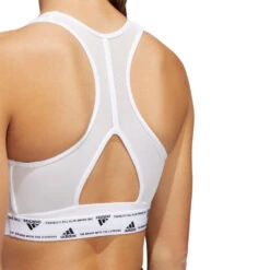 Sujetador Adidas Powerreact Training Medium Support 3 Stripes Mujer -ADIDAS Ventas sujetador adidas powerreact training medium support 3 stripes mujer white 3