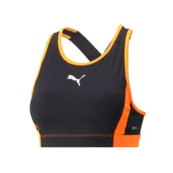 Sujetador Puma IndividualBLAZE High Neck 10 Sujetador Puma IndividualBLAZE High Neck -ADIDAS Ventas sujetador puma individualblaze high neck black ultra orange 3